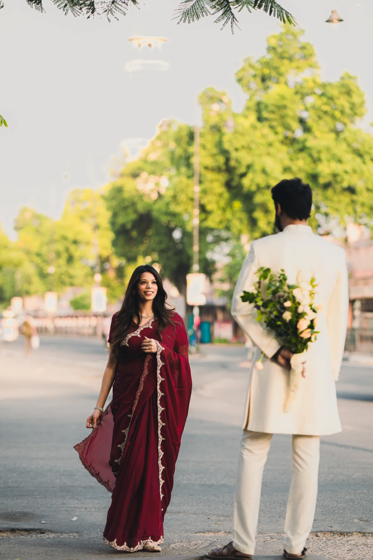 Madhav & Aparna — Portrait session